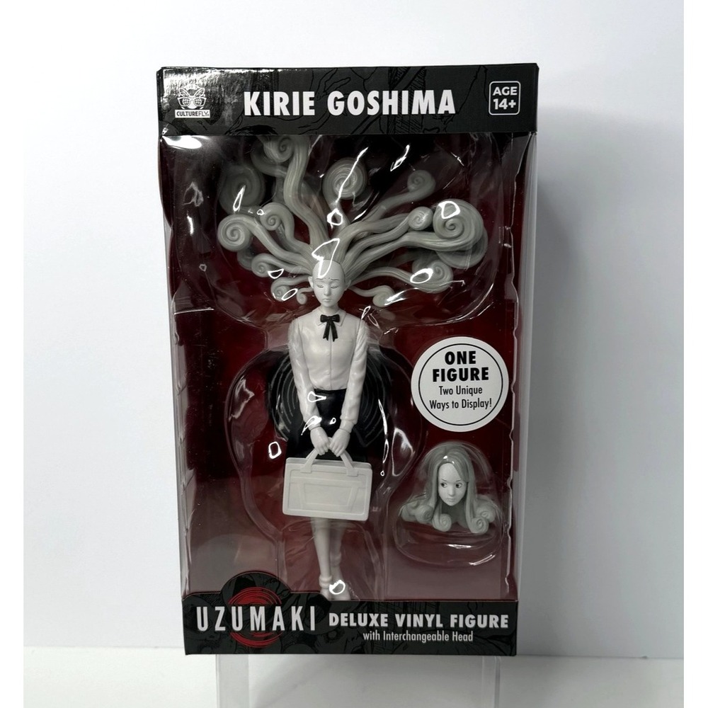 CultureFly Uzumaki Kirie Goshima Junji Ito Dlx Vinyl Figure Interchangeable Head